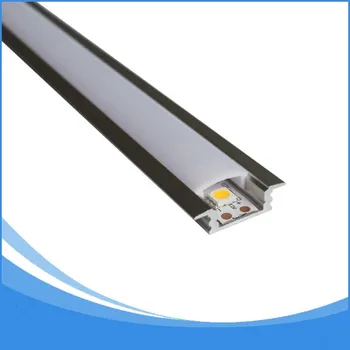50 ADET 1 m uzunluk alüminyum led profil ücretsiz DHL kargo led şerit alüminyum kanal konut Ürün No. LA-LP08