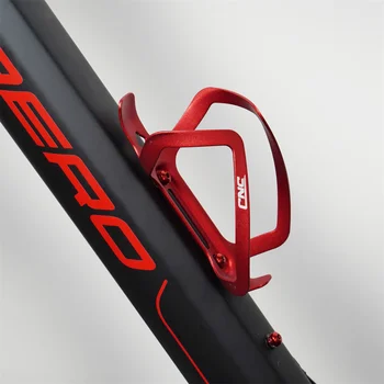 CNC Bisiklet Su Şişesi Hloder, Alüminyum Alaşım Ultra hafif MTB Yol Bisiklet Su şişe Kafesi 5