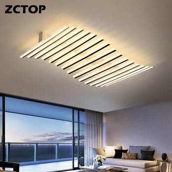 Modern LED tavan ışıkları ev kapalı fikstür parlaklık oturma odası yatak odası mutfak için tavan lambaları beyaz avizeler aydınlatma