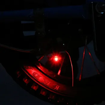 Bisiklet fren lambası açık Bisiklet yürüyüş seyahat Sinyal Led bisiklet ışıkları su geçirmez Nano bisiklet fren lambası Güvenli gösterge ışığı 2