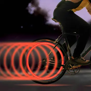 2 Paket Tekerlek konuştu ışıkları renk değiştiren LED Bisiklet Bisiklet tekerlek ışığı Bisiklet Assessoires bisiklet led ışık Bisiklet led ışık 5