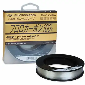Orijinal YGK 100 % FLUROCARBON olta 0.8 # -20 # Japonya'da yapılan 100M Süper mukavemetli olta s Güçlü aşınma direnci